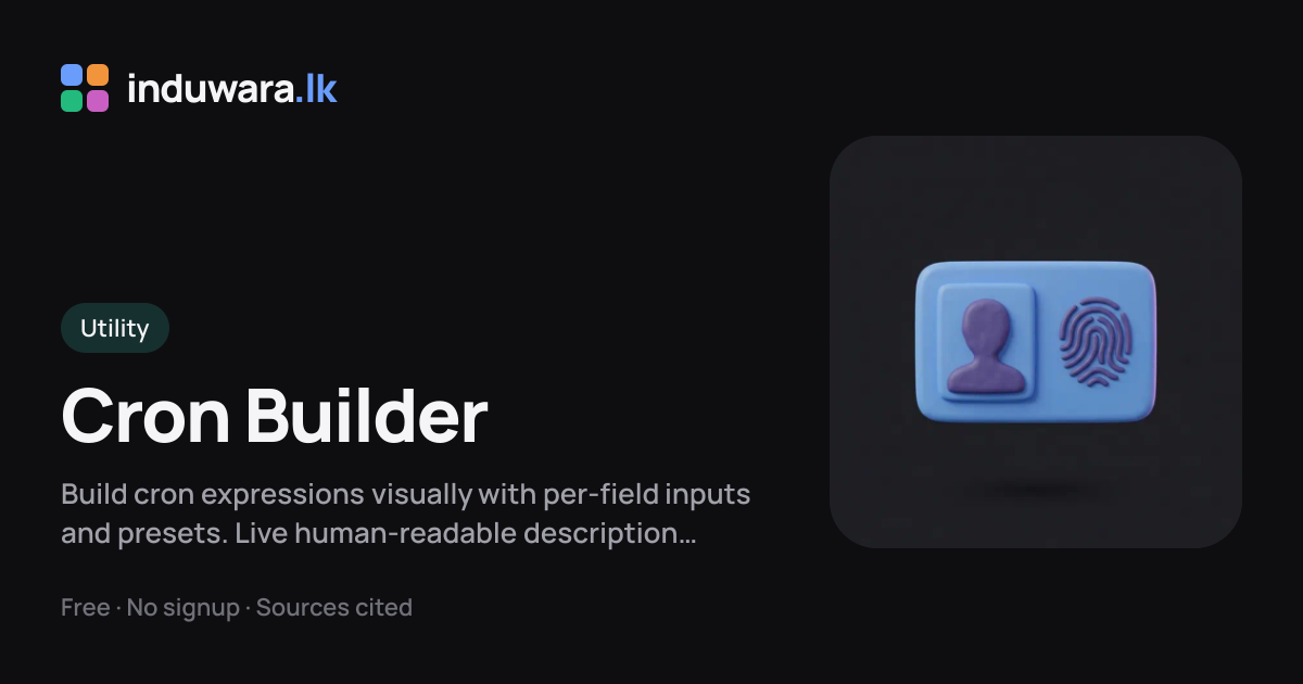 Cron Expression Builder — visual crontab generator & explainer ...